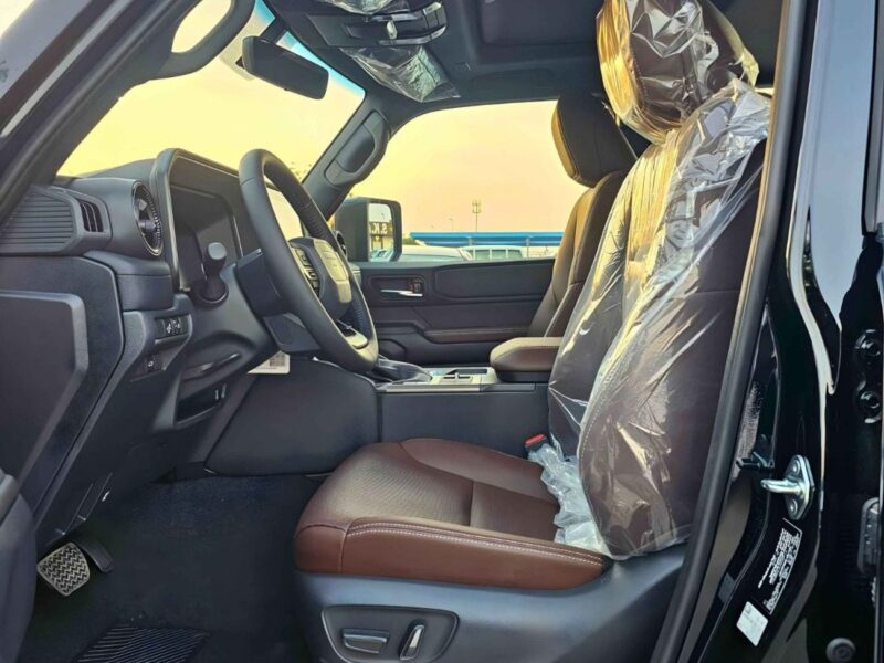 2026 Toyota Prado ADVENTURE TURBO 2.8L V4 Engine DIESEL Black Tan SUV GCC Specs