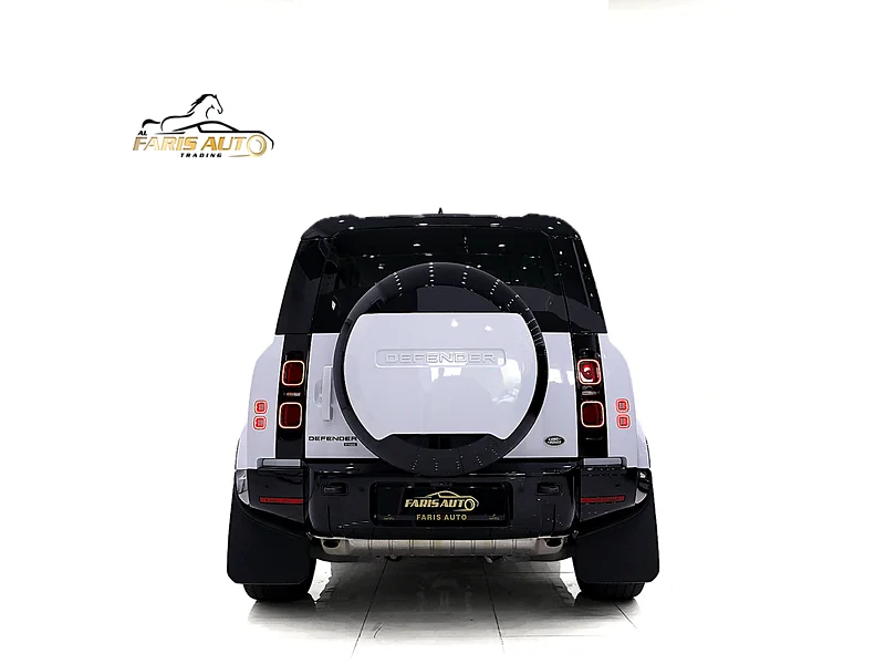 2023 Land Rover Defender 110 X-Dynamic HSE V6 Engine White Black SUV FULLY LOADED