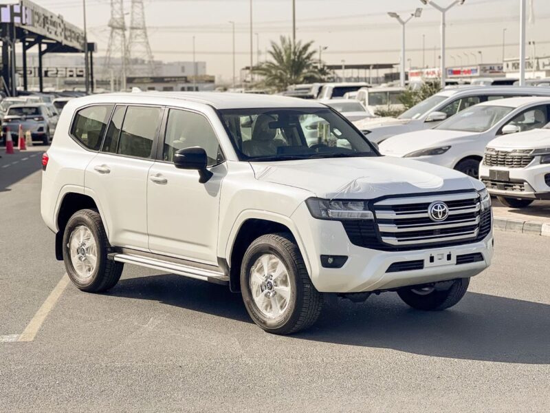 2025 TOYOTA LC300 GX E1 3.3Litres 6 Cylinders Engine DSL White Beige SUV GCC