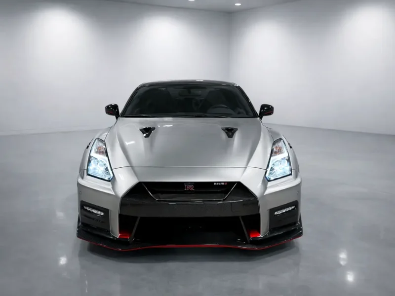 2024 Nissan GT-R Nismo 6 Cylinder Petrol Engine Silver Red Sports Car