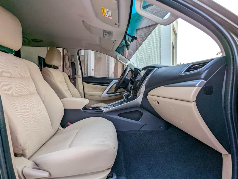 2017 Mitsubishi Montero Sport GLS 2WD 6 Cylinder Petrol Engine Brown Beige SUV