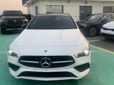 2023 Mercedes-Benz CLA 200 1.3 Litres 4-cylinder Petrol Engine White Red Sedan FWD