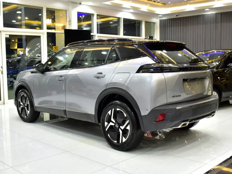 2024 Peugeot 2008 GT Line 4 Cylinders Petrol Engine Silver Beige Crossover GCC Specs