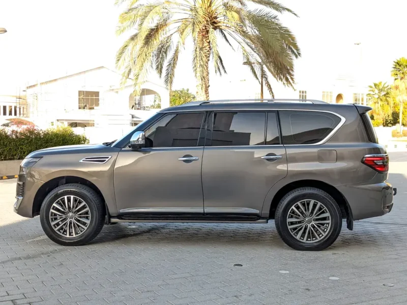 2013 Nissan Patrol FACELIFTED 2024 SE Platinum City V6 4.0L Grey Brown SUV GCC