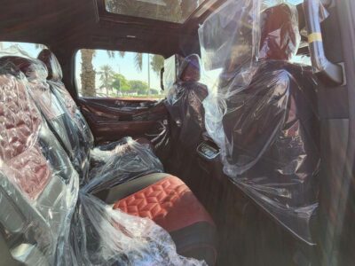 2025 Nissan Patrol LE Platinum City 3.5L TWIN TURBO 6 Cylinders Black Burgundy SUV