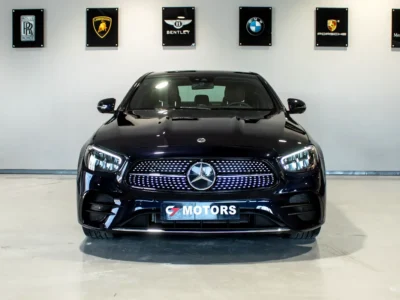 2023 Mercedes-Benz E-Class E 350 4 Cylinders Petrol Engine Blue Brown Sedan