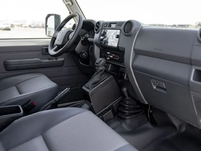 2024 Toyota Land Cruiser 70 Hard Top 3-door 2.8-liter 4-Cylinder Diesel Engine White Grey SUV