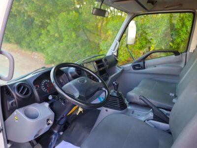 2025 Hino 300 Series 714 Cargo Body 4.0 Liters 4-cylinder Diesel Engine White Grey Truck