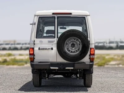 2024 Toyota Land Cruiser 70 Hard Top 3-door 2.8-liter 4-Cylinder Diesel Engine White Grey SUV