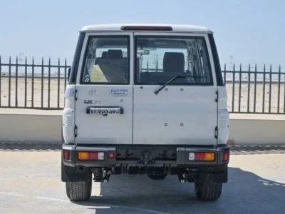 2025 Toyota Land Cruiser LC76 5-Door Hardtop 4.0 Liters V6 Petrol Engine White Brown SUV