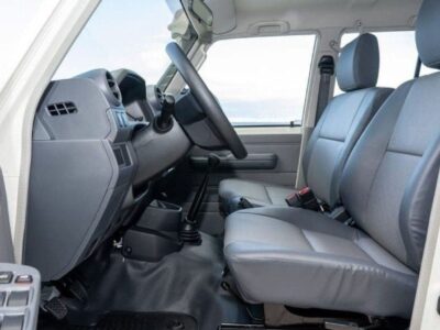 2024 Toyota Land Cruiser 70 Series LC76 Hard Top 4.5L Diesel V8 Engine White Grey SUV