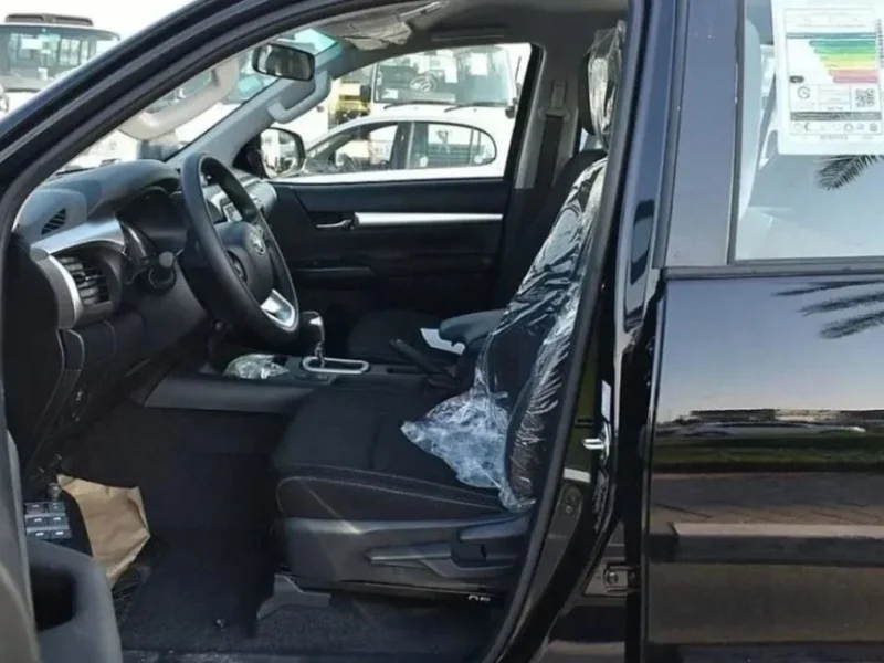 2024 Toyota Hilux Double Cab 4.0 Liters V6 Petrol V6 Petrol Engine Black Pickup Truck