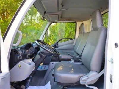 2025 Hino 300 Series 714 Cargo Body 4.0 Liters 4-cylinder Diesel Engine White Grey Truck