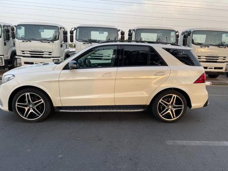 2016 Mercedes-Benz GLE 350d 4MATIC 3.0-liter V6 Diesel Turbo Intercooled White Grey SUV