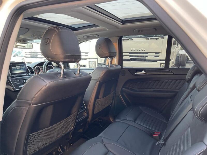 2016 Mercedes-Benz GLE 350d 4MATIC 3.0-liter V6 Diesel Turbo Intercooled White Grey SUV