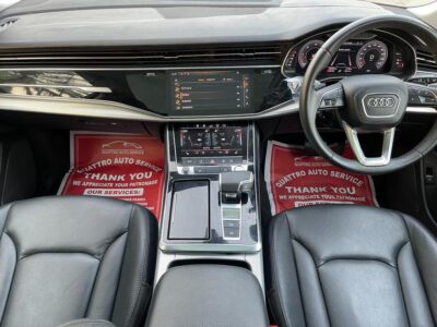 2020 Audi Q7 50 TDI Quattro 3.0-litre V6 Diesel Engine Silver Black SUV Automatic