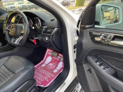 2017 Mercedes-Benz GLE 350d 4MATIC Coupe 3.0-liter V6 Turbocharged Diesel White Black SUV