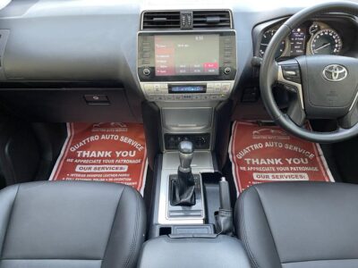 2021 Toyota Land Cruiser Prado 2.8 Litres 4 Cylinder Turbo Diesel Engine Brown Black SUV