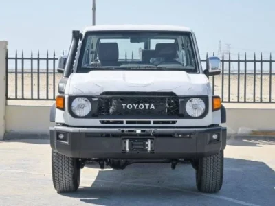 2025 Toyota Land Cruiser LC76 5-Door Hardtop 4.0 Liters V6 Petrol Engine White Brown SUV