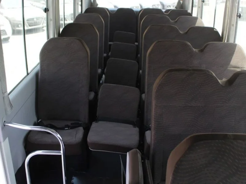 2024 Toyota Coaster 4.2 Liters 6 Cylinders Diesel Engine White Black Bus Manual