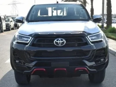 2024 Toyota Hilux Double Cab 4.0 Liters V6 Petrol V6 Petrol Engine Black Pickup Truck