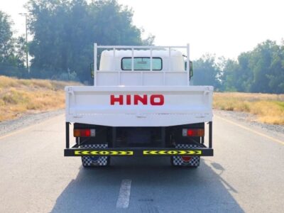 2025 Hino 300 Series 714 Cargo Body 4.0 Liters 4-cylinder Diesel Engine White Grey Truck