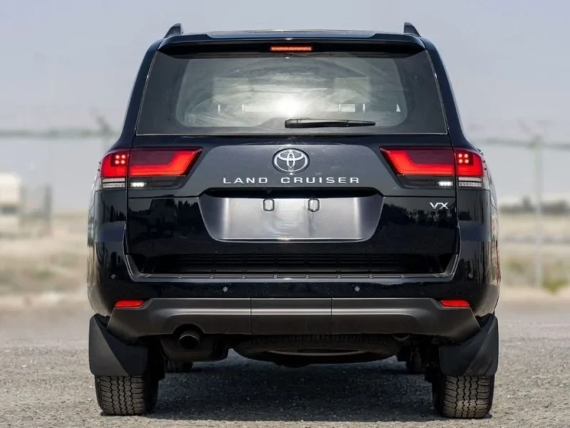 2025 Toyota Land Cruiser VX 3.5 Liters V6 Twin Turbo Petrol Engine Black SUV Automatic