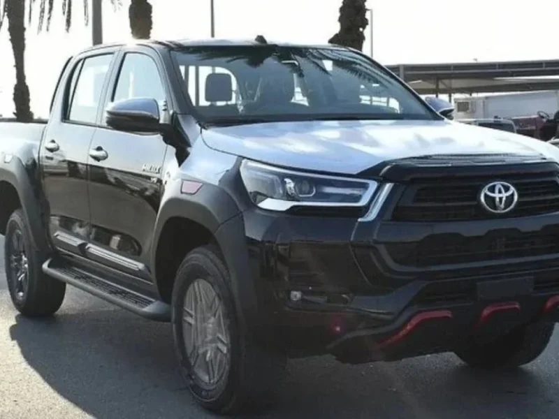 2024 Toyota Hilux Double Cab 4.0 Liters V6 Petrol V6 Petrol Engine Black Pickup Truck