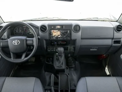 2024 Toyota Land Cruiser 70 Hard Top 3-door 2.8-liter 4-Cylinder Diesel Engine White Grey SUV