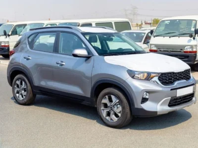2023 Kia Sonet GLS 1.5 Liters 4-cylinder Petrol Engine Silver Grey SUV Automatic