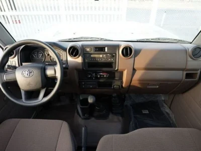 2025 Toyota Land Cruiser 70 Hard Top LC78 4.5 Litre V8 Diesel Engine White Brown SUV
