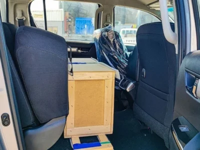 2024 Toyota Hilux DC 2.4 Litres 4-cylinder Diesel Turbo Engine Silver Black Pickup Truck