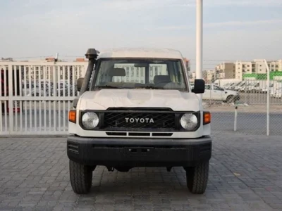 2025 Toyota Land Cruiser 70 Hard Top LC78 4.5 Litre V8 Diesel Engine White Brown SUV