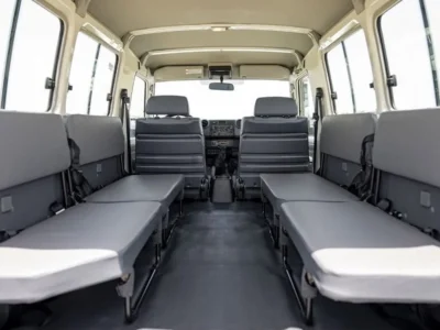 2024 Toyota Land Cruiser 70 Hard Top 3-door 2.8-liter 4-Cylinder Diesel Engine White Grey SUV