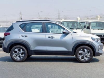 2023 Kia Sonet GLS 1.5 Liters 4-cylinder Petrol Engine Silver Grey SUV Automatic
