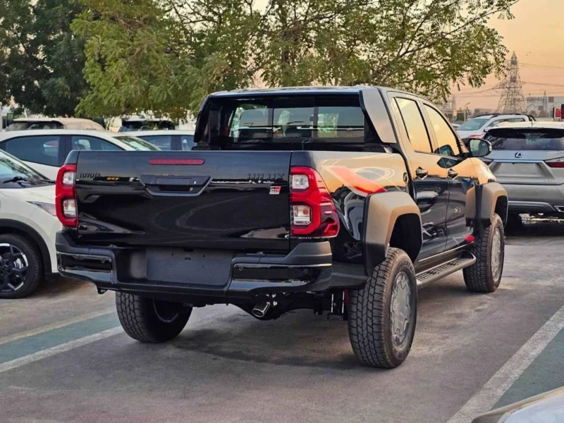 2026 Toyota Hilux GR SPORT WIDE BODY 4.0 Litres 6-Cylinder Petrol Engine Black Pickup Truck
