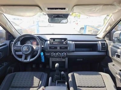 2024 Mitsubishi L200 GLX DC 2.4 Litres 4 Cylinders Petrol Engine Grey Black Pickup Truck GCC