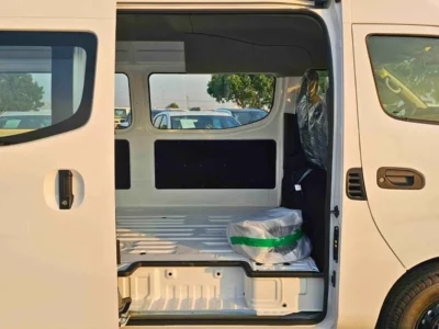 2025 Nissan Urvan High Roof Panel Van 2.5L 4-cylinder Petrol Engine White Black Van Manual