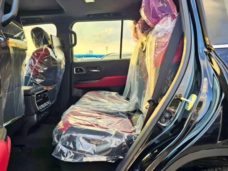 2026 Toyota Land Cruiser VXR 3.5-liter V6 Twin-Turbo Petrol Engine Black Red SUV Automatic