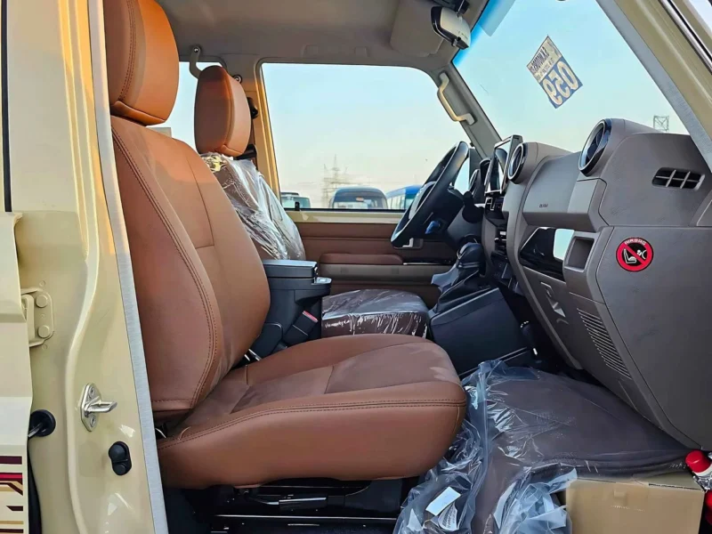 2024 Toyota Land Cruiser 70 4.0 Liters 6 Cylinders Petrol Engine Beige Tan SUV Automatic GCC