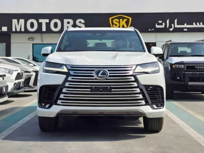 2026 Lexus LX 500 MARK LEVINSON 3.3L twin-turbo V6 Diesel Engine White Red SUV Automatic GCC