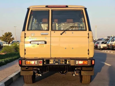 2024 Toyota Land Cruiser 70 4.0 Liters 6 Cylinders Petrol Engine Beige Tan SUV Automatic GCC