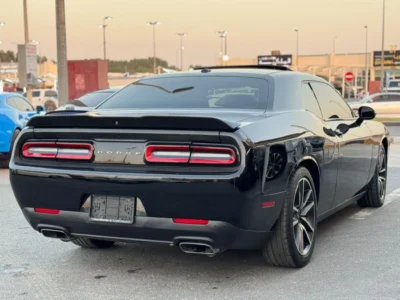 2021 Dodge Challenger 5.7 Liters 8 Cylinders Petrol Engine Black Red Sedan RWD GCC