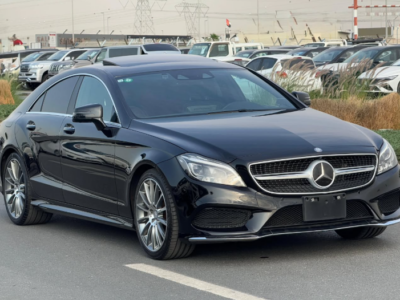 2016 Mercedes-Benz CLS 400 3.0-liter Twin-Turbocharged V6 Petrol Engine Black Grey Sedan