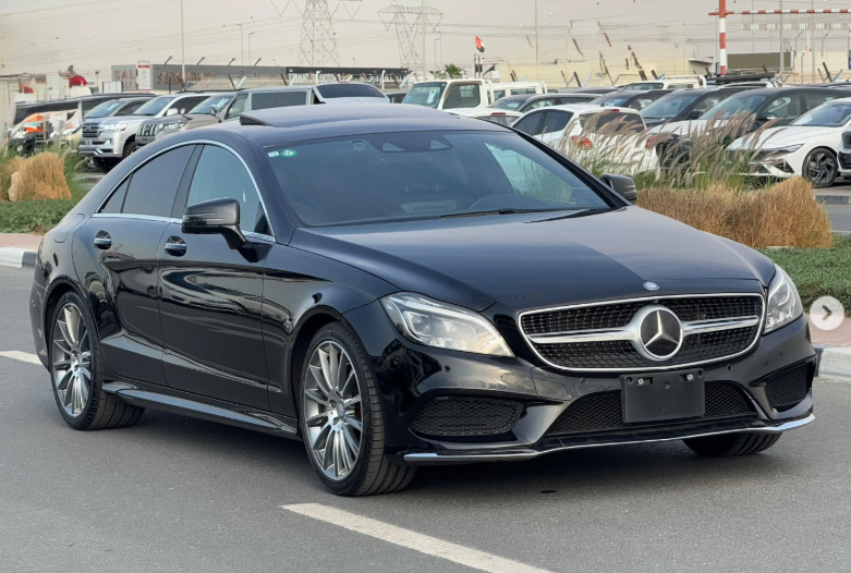 2016 Mercedes-Benz CLS 400 3.0-liter Twin-Turbocharged V6 Petrol Engine Black Grey Sedan