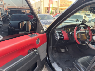 2015 Land Rover Range Rover Sport Converted to 2022 SVR 3.0L V6 Supercharged Petrol Black SUV