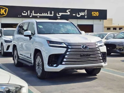 2026 Lexus LX 500d 3.3L twin-turbo V6 Diesel Engine White Red Luxury SUV Automatic GCC