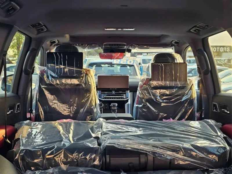 2026 Toyota Land Cruiser VXR 3.5-liter V6 Twin-Turbo Petrol Engine Black Red SUV Automatic