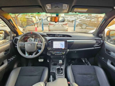 2026 Toyota Hilux GR SPORT WIDE BODY 4.0 Litres 6-Cylinder Petrol Engine Black Pickup Truck