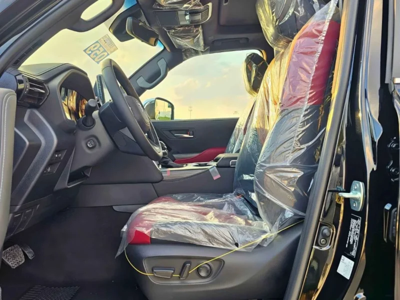 2026 Toyota Land Cruiser VXR 3.5-liter V6 Twin-Turbo Petrol Engine Black Red SUV Automatic